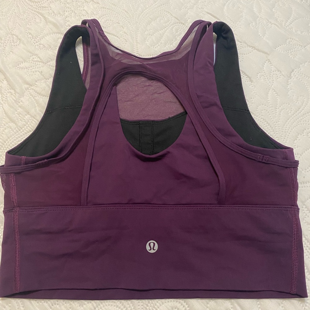 Lululemon Darkest Magenta Double Tap Bra II - Picture 8 of 10